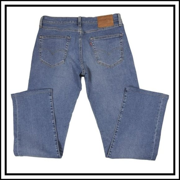 Levi's Men's 514 Jeans Medium Wash Sz 32 X 34 - Picture 4 of 13